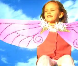 Angelight Films winged girl