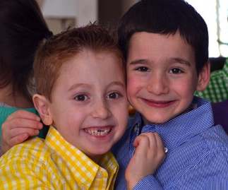 best friends 1st graders Dylan helps find cure ChocolateBar