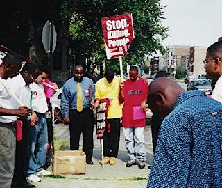 Chicago Ceasefire rally - photo courtesy of website