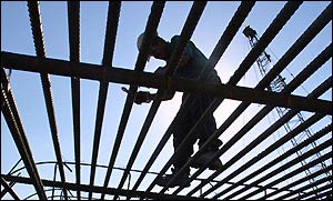 construction worker with VADOT