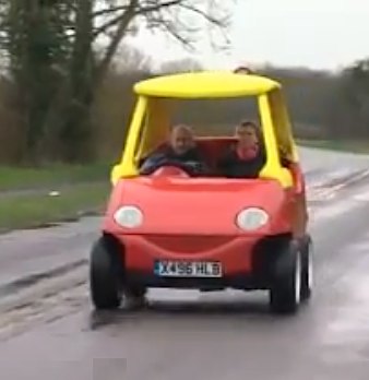 Lil Tikes car-BBCvideo