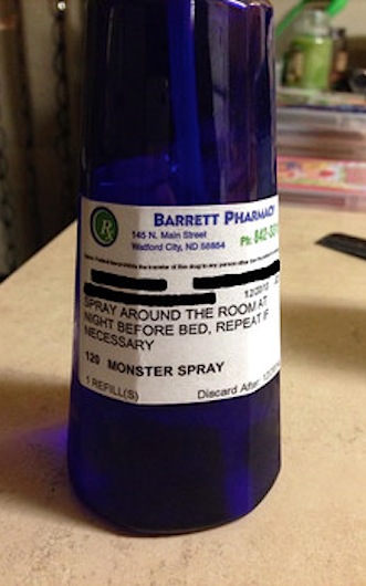 pharmacy creates Monster spray-Barrett Pharmacy